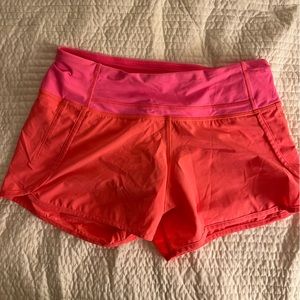 Lululemon Speed Up Shorts 4” size 4